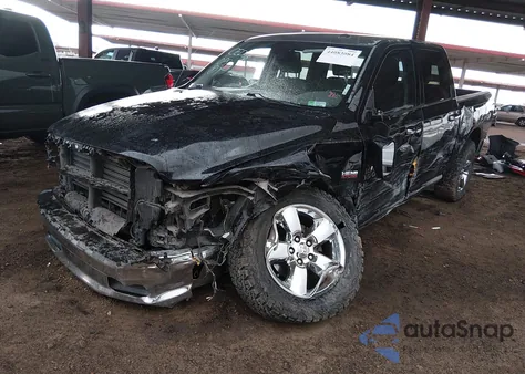 2015 Ram 1500 Big Horn из США, поврежденный, VIN 3C6RR7LT8FG596708